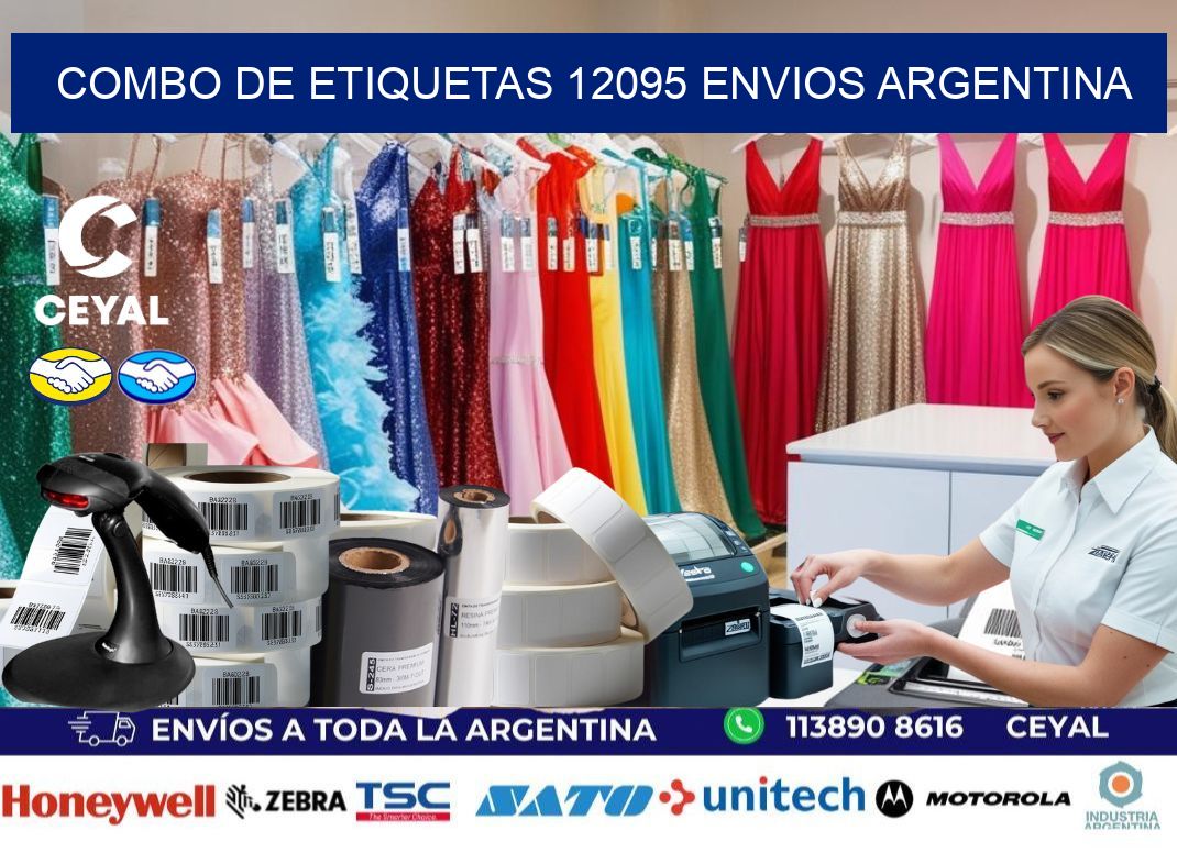 Combo de etiquetas 12095 ENVIOS ARGENTINA