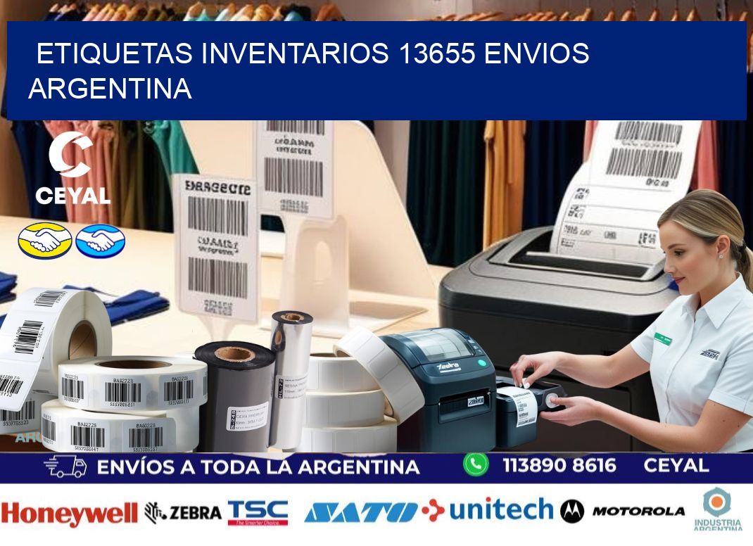 etiquetas inventarios 13655 ENVIOS ARGENTINA