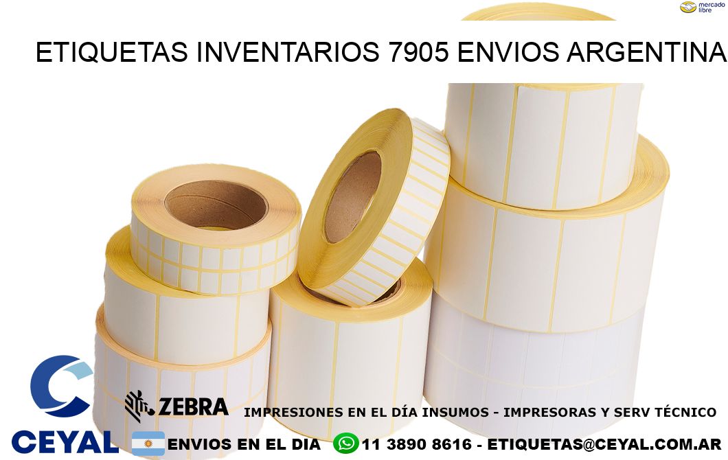 etiquetas inventarios 7905 ENVIOS ARGENTINA