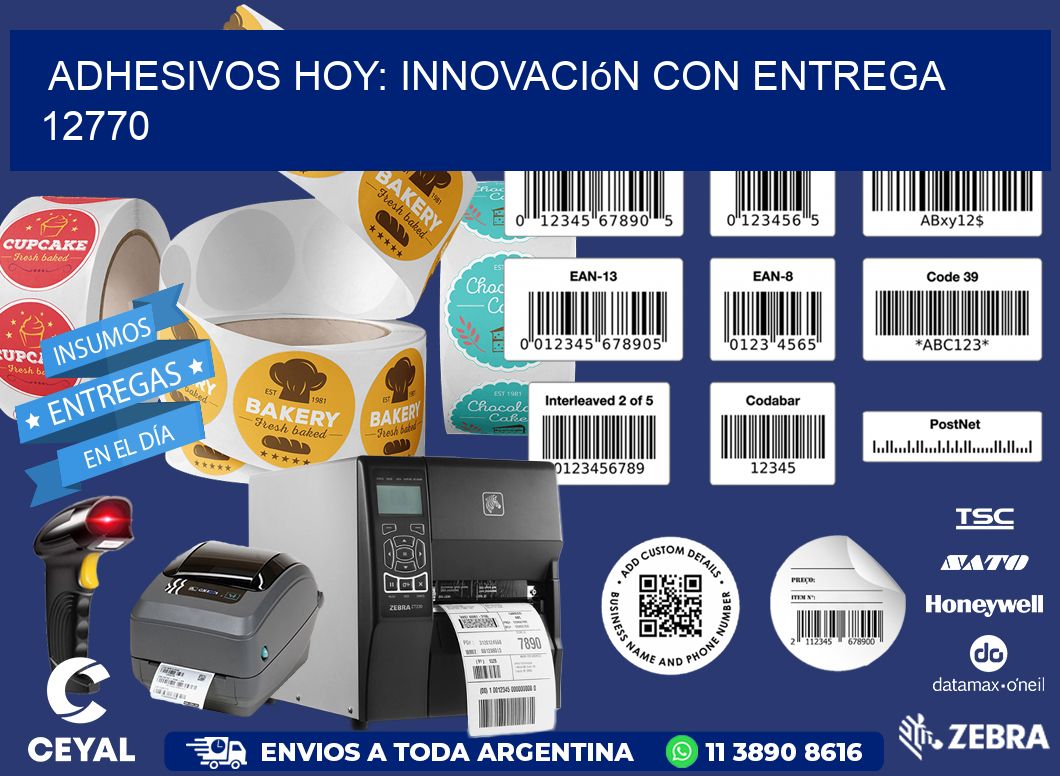 Adhesivos Hoy: Innovación con Entrega 12770