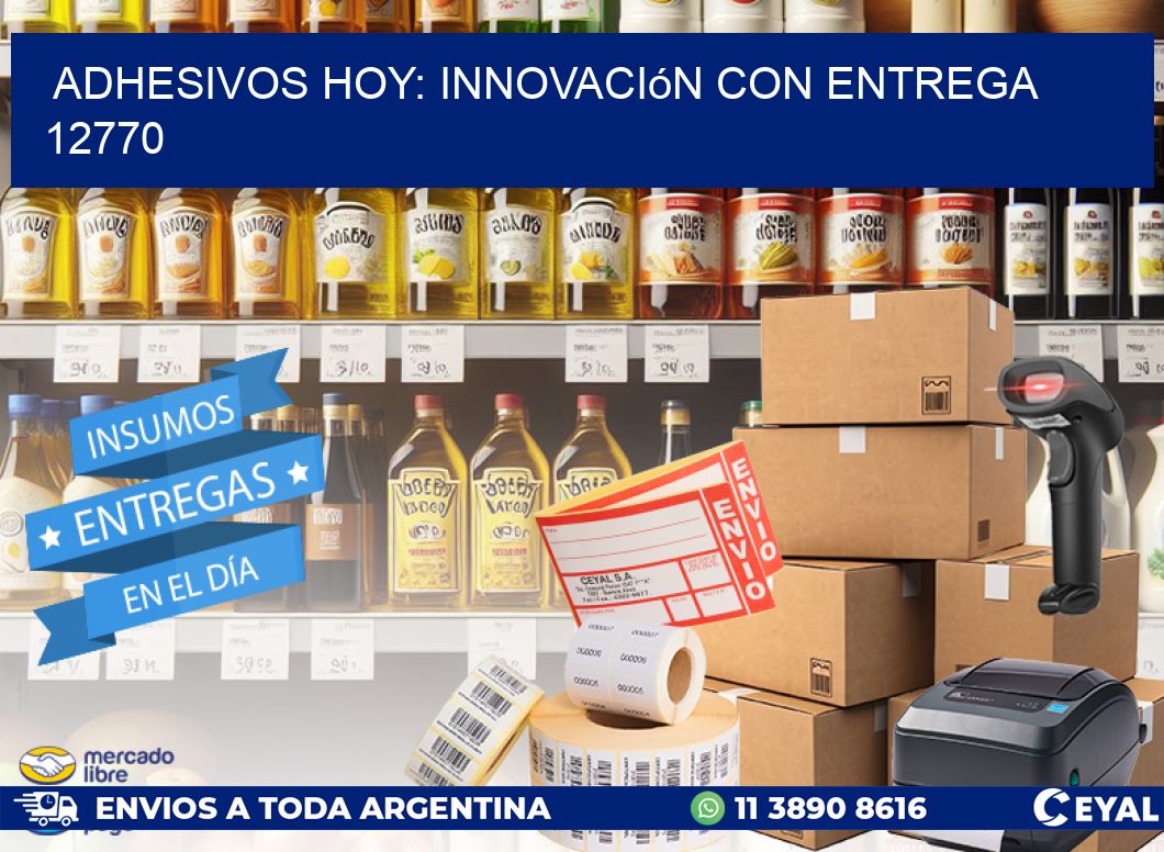Adhesivos Hoy: Innovación con Entrega 12770
