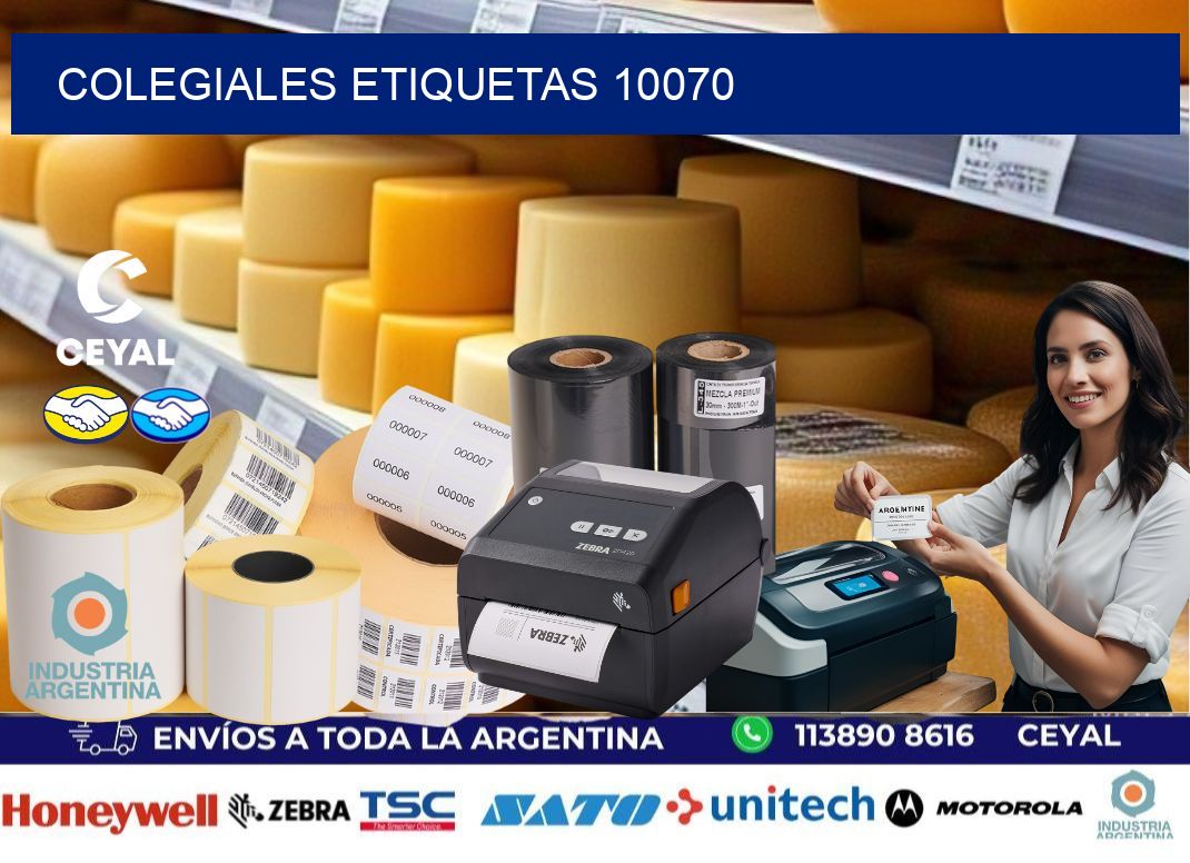 Colegiales etiquetas 10070