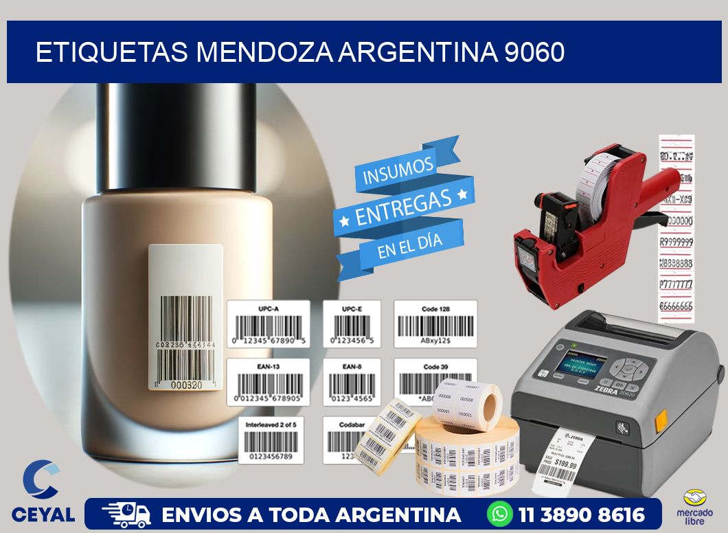 Etiquetas Mendoza Argentina 9060