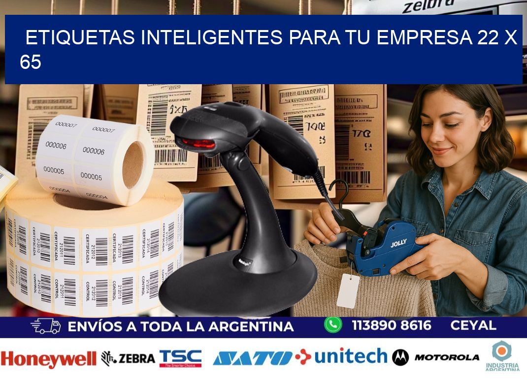 Etiquetas inteligentes para tu empresa 22 x 65