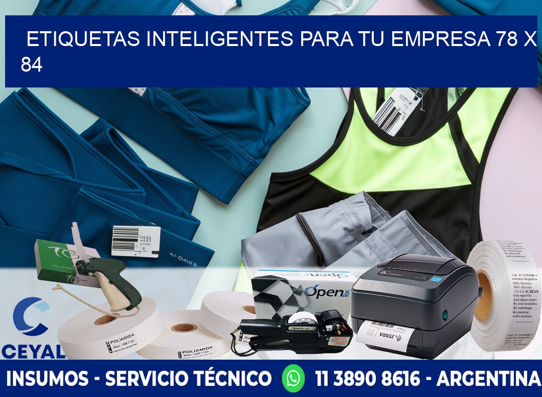 Etiquetas inteligentes para tu empresa 78 x 84