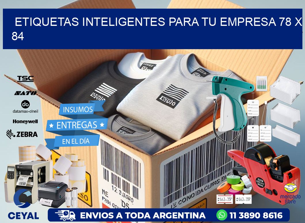 Etiquetas inteligentes para tu empresa 78 x 84