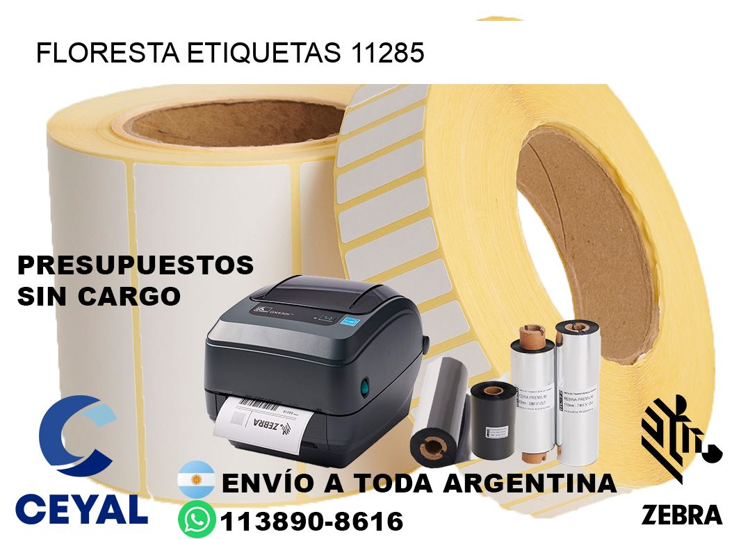 Floresta etiquetas 11285