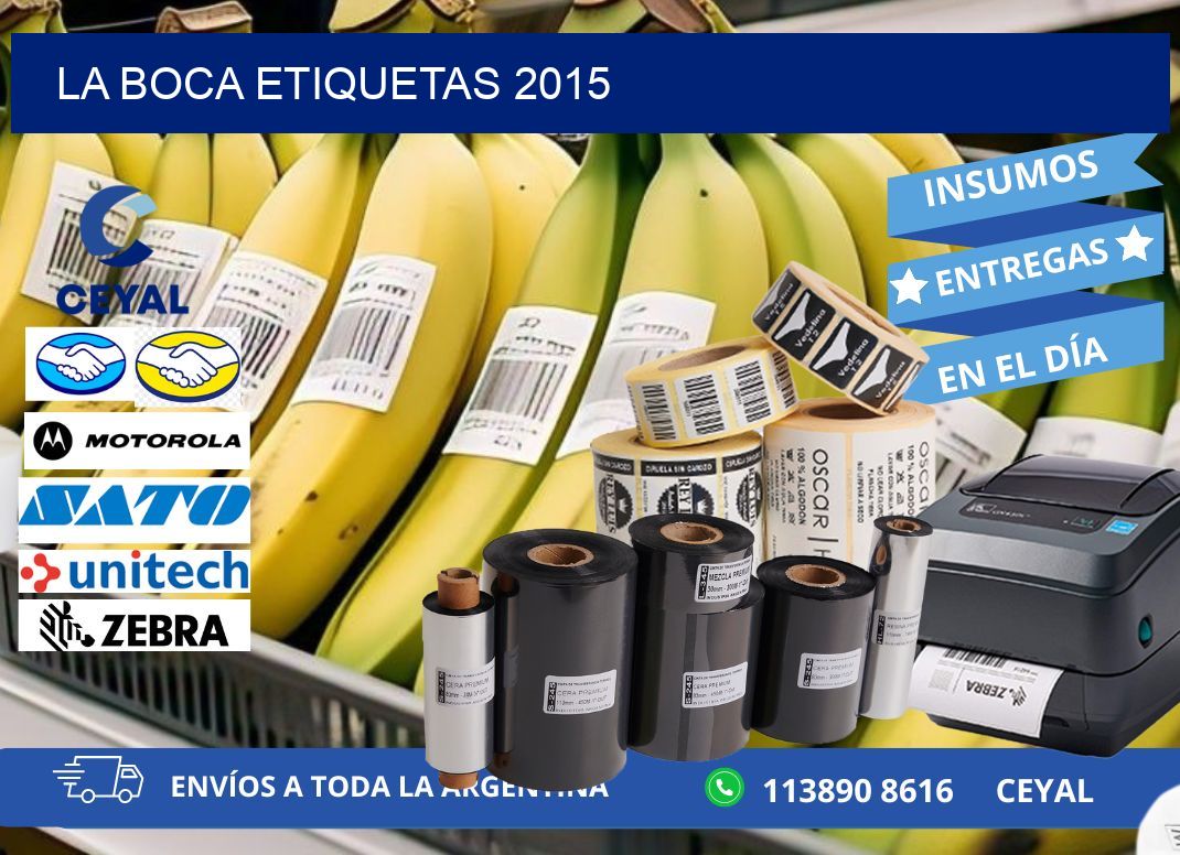 La Boca etiquetas 2015