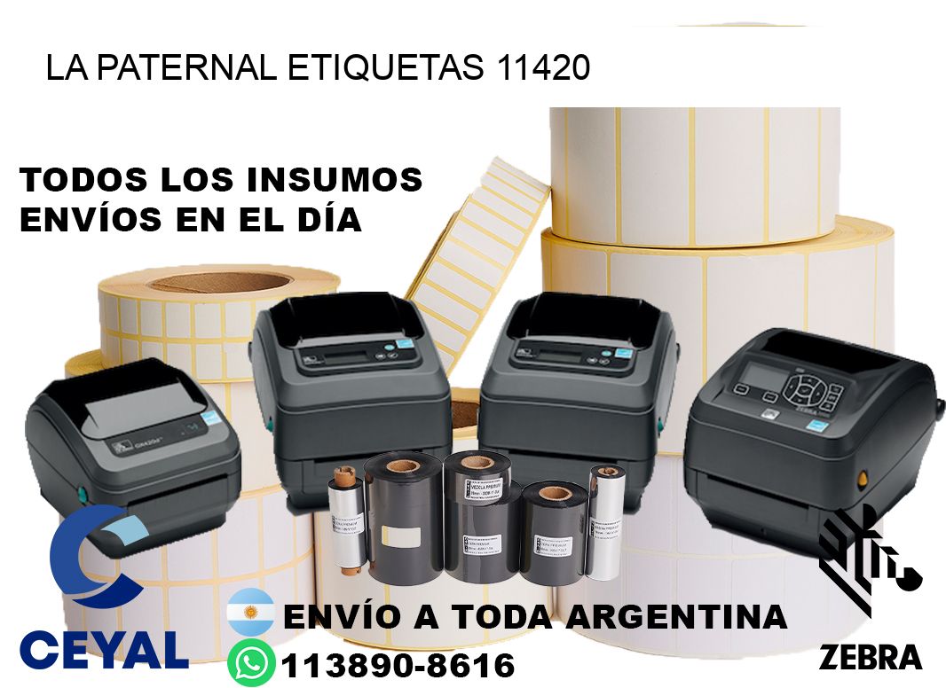 La Paternal etiquetas 11420