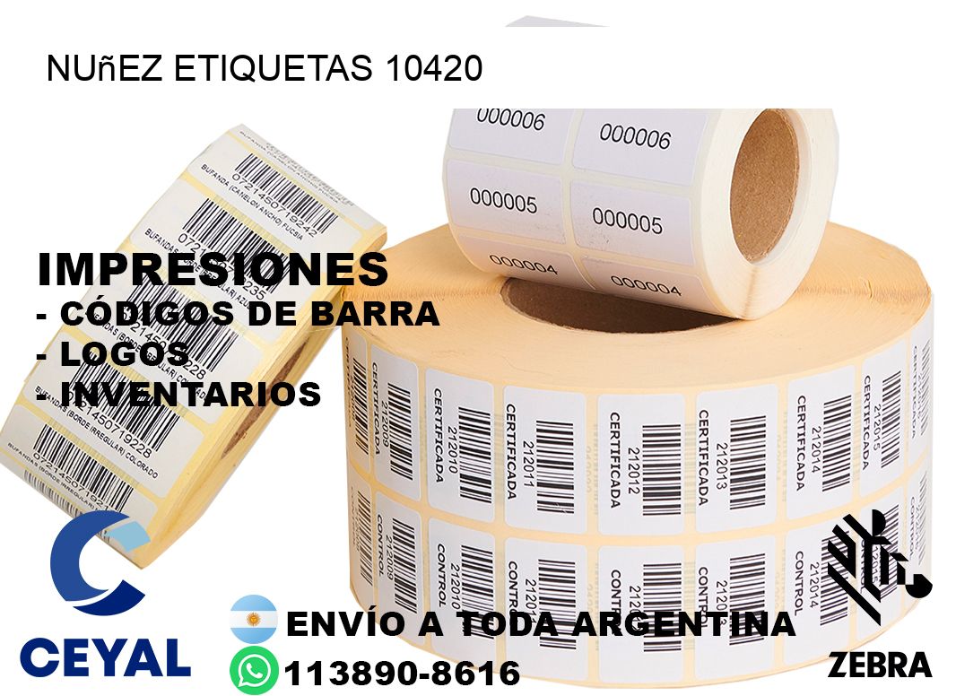 Nuñez etiquetas 10420