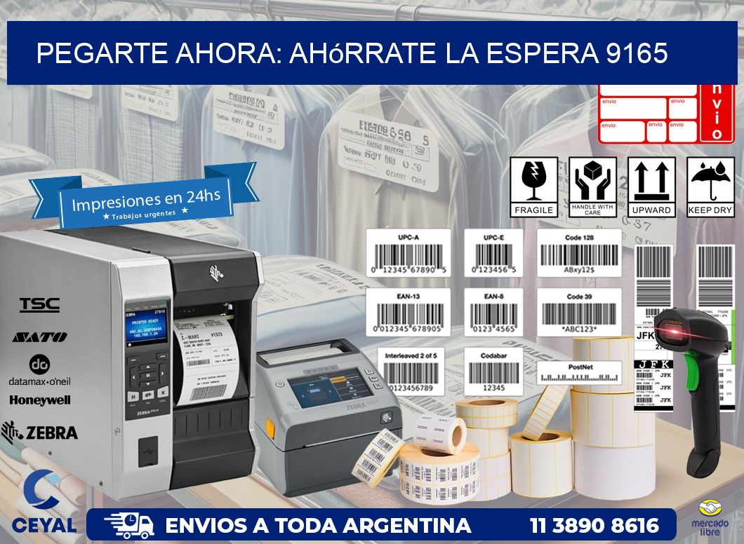 PegArte Ahora: Ahórrate la Espera 9165