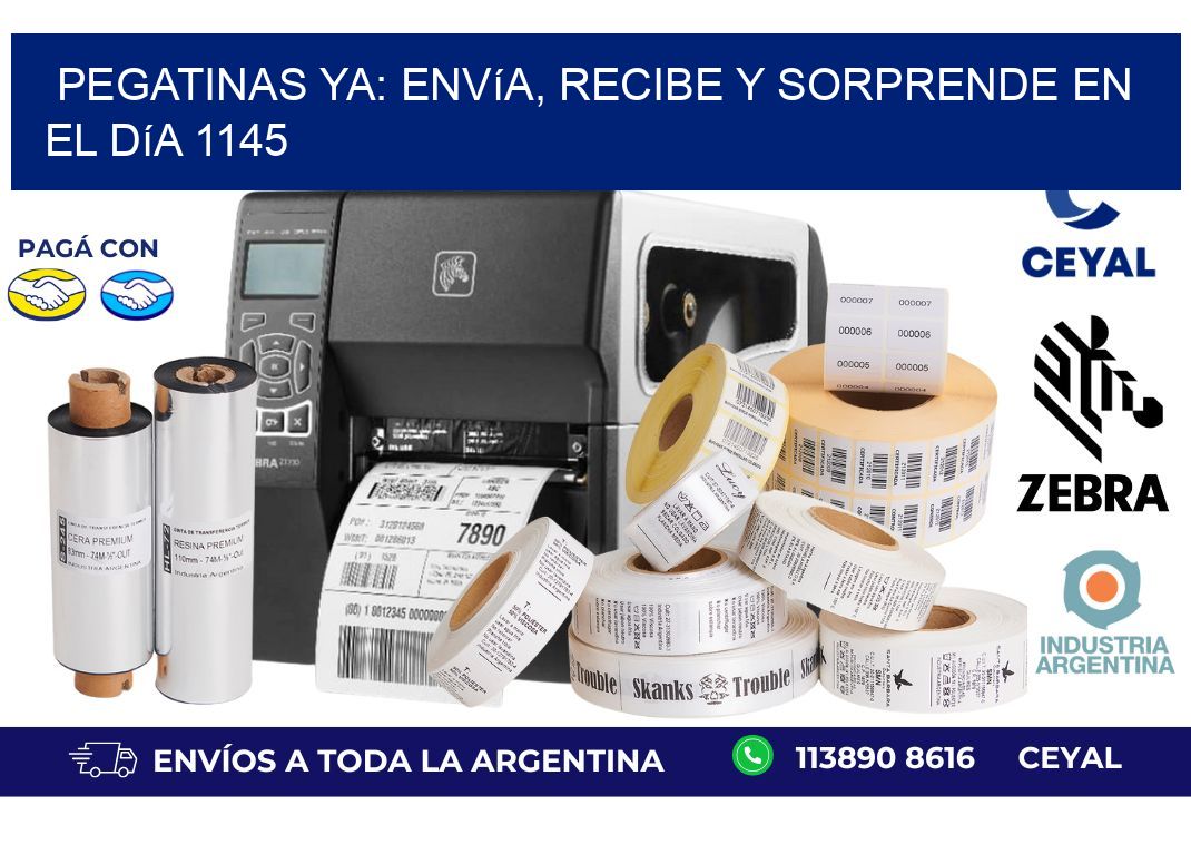 Pegatinas Ya: Envía, Recibe y Sorprende en el Día 1145