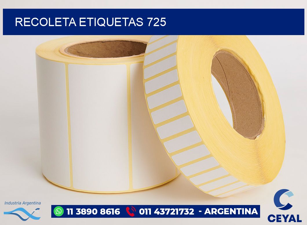 Recoleta etiquetas 725
