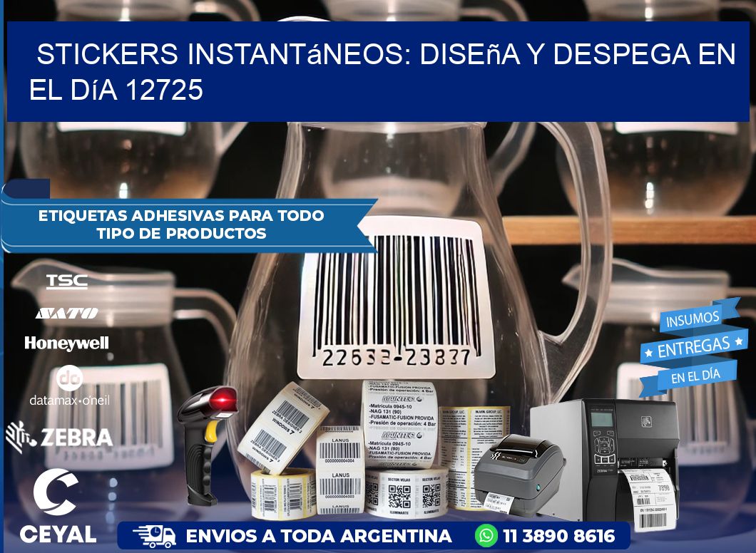 Stickers Instantáneos: Diseña y Despega en el Día 12725