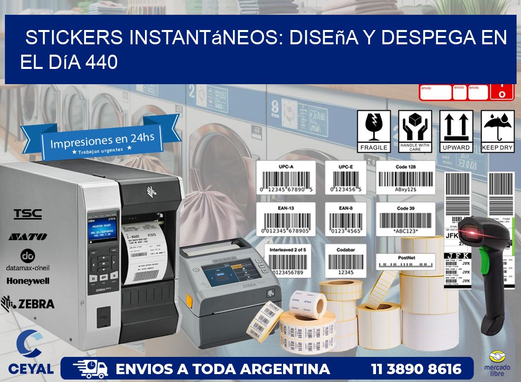 Stickers Instantáneos: Diseña y Despega en el Día 440