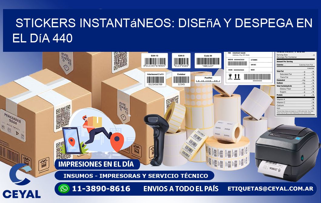 Stickers Instantáneos: Diseña y Despega en el Día 440