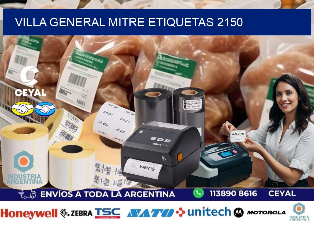 Villa General Mitre etiquetas 2150