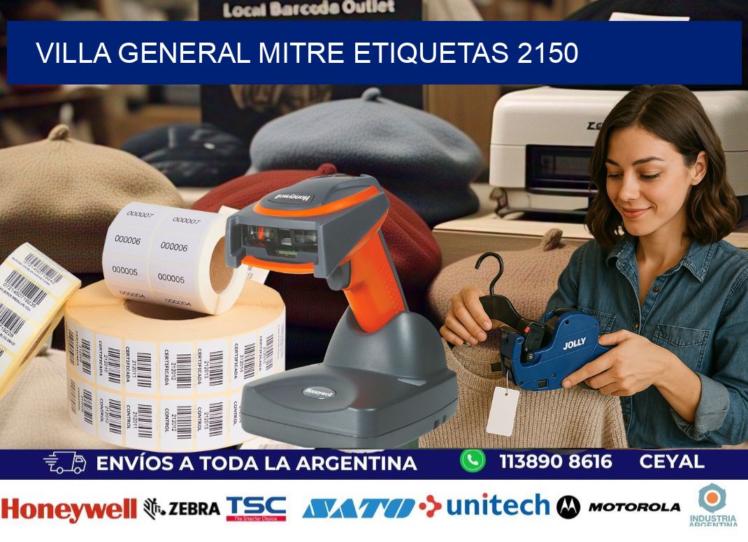 Villa General Mitre etiquetas 2150