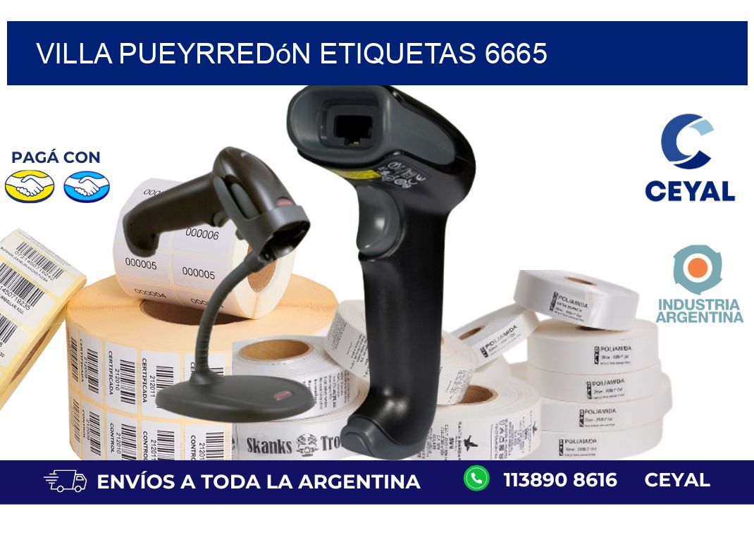 Villa Pueyrredón etiquetas 6665