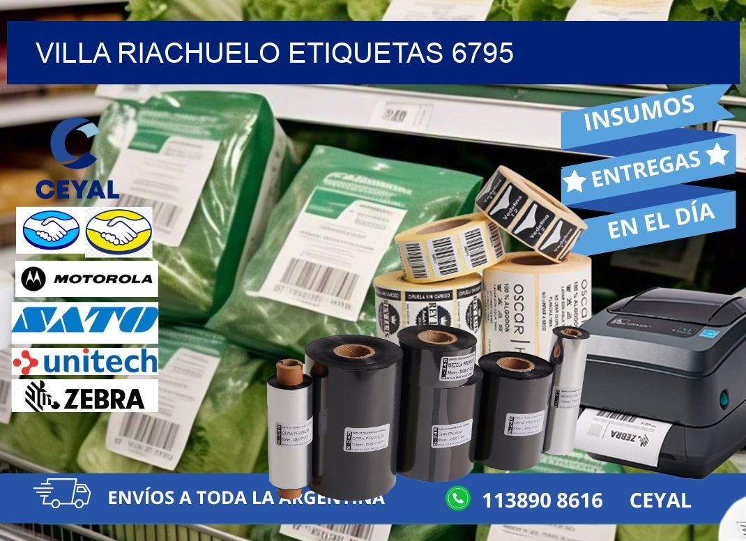 Villa Riachuelo etiquetas 6795