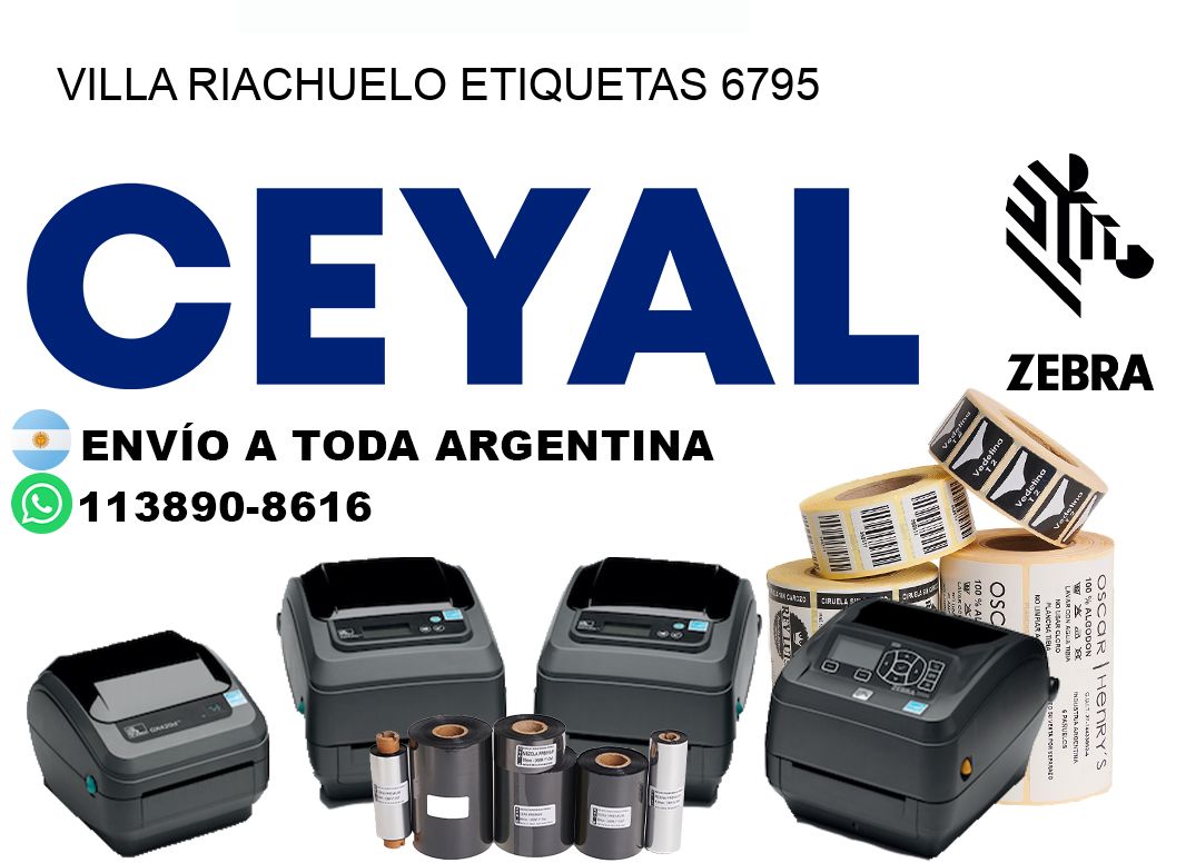 Villa Riachuelo etiquetas 6795