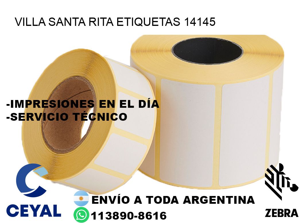 Villa Santa Rita etiquetas 14145