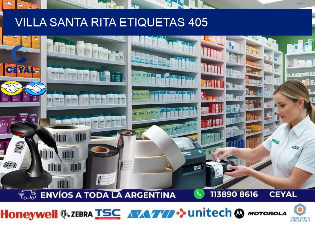 Villa Santa Rita etiquetas 405