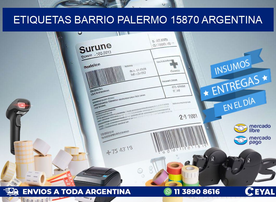 etiquetas barrio palermo 15870 argentina
