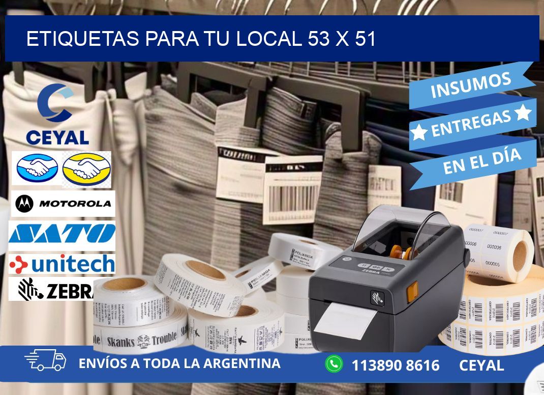 etiquetas para tu local 53 x 51