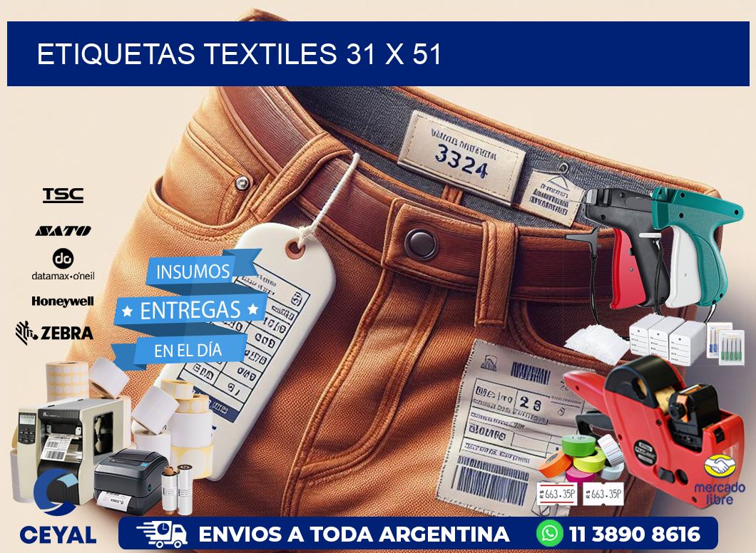 etiquetas textiles 31 x 51