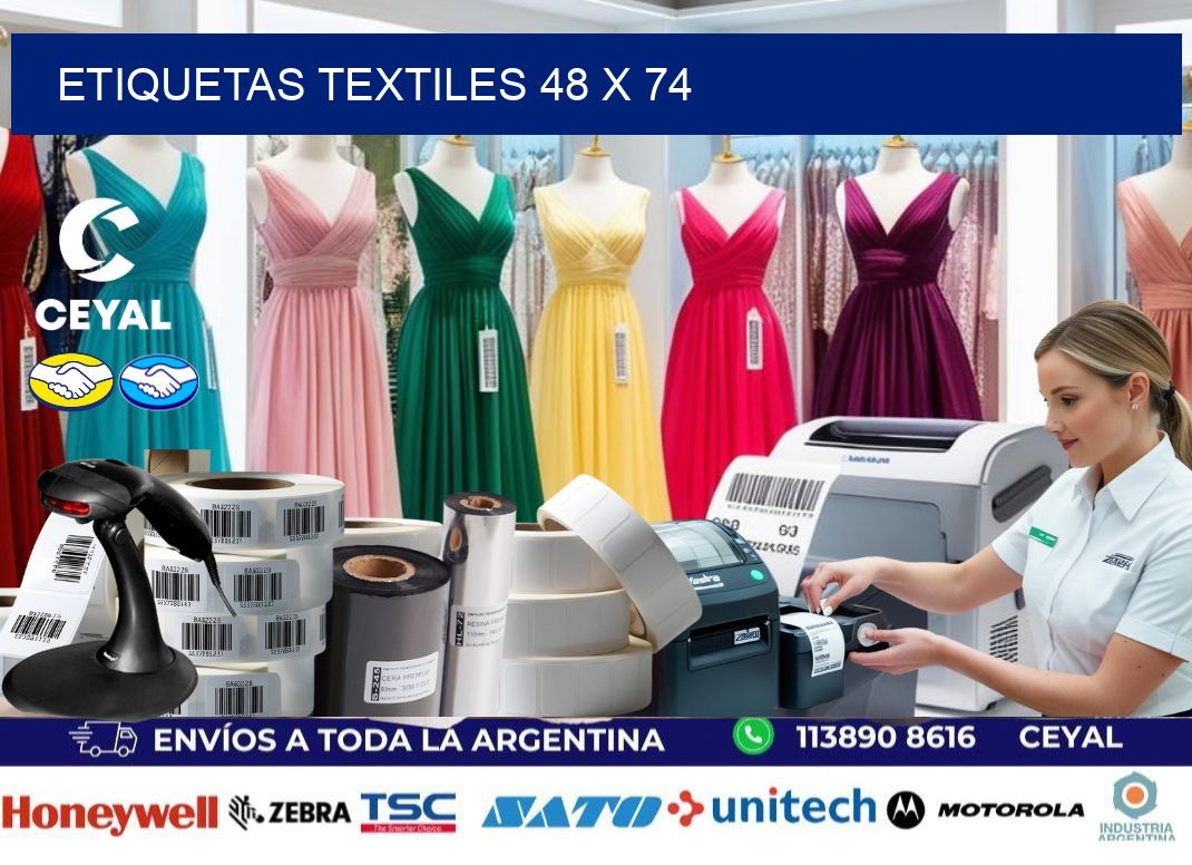 etiquetas textiles 48 x 74