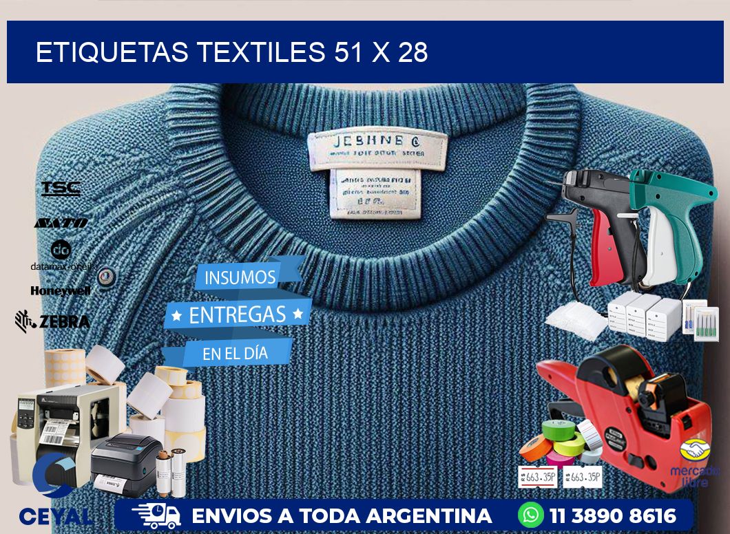 etiquetas textiles 51 x 28