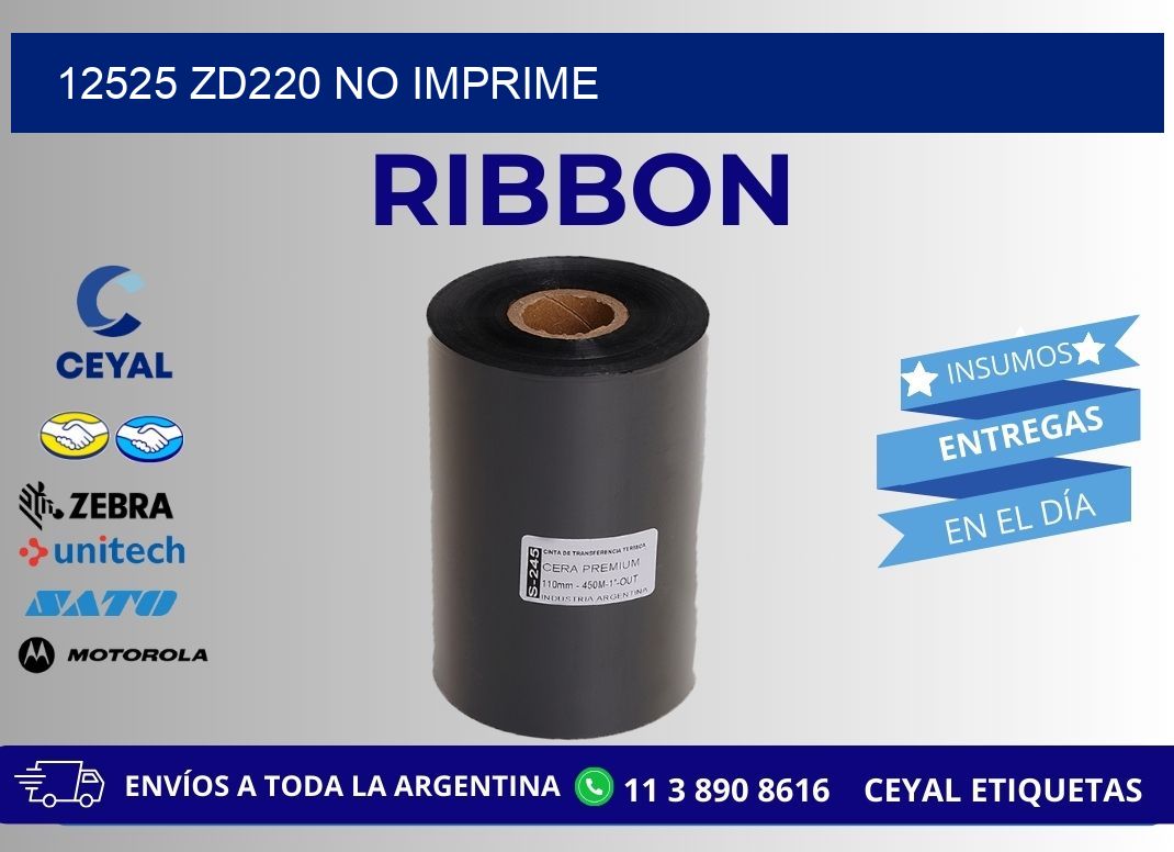 12525 ZD220 no imprime