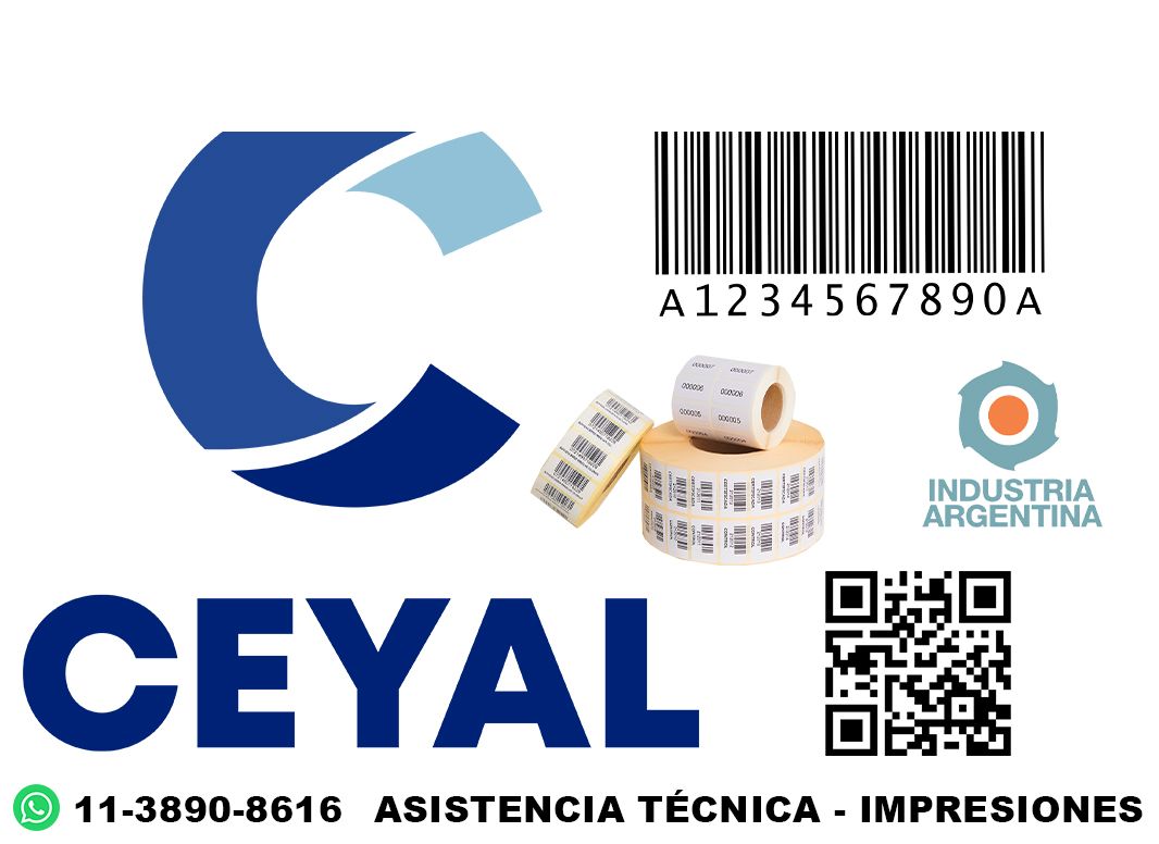 12645 Etiquetas con troquel especial