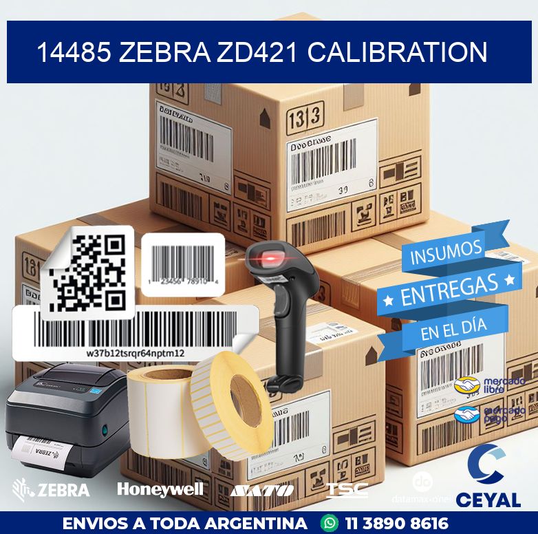 14485 Zebra ZD421 Calibration