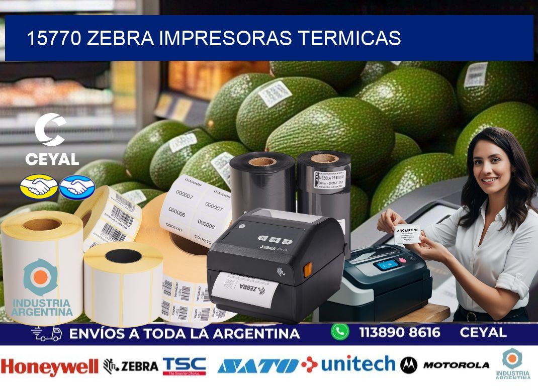 15770 Zebra impresoras termicas