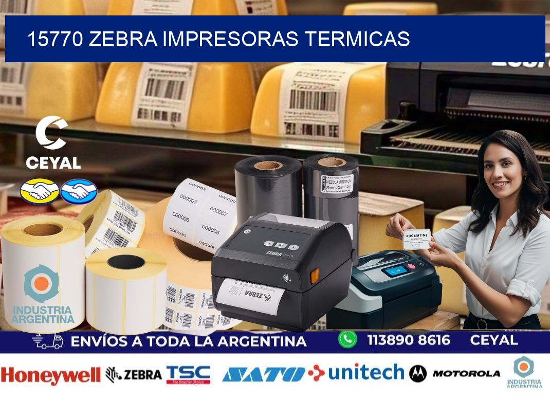 15770 Zebra impresoras termicas
