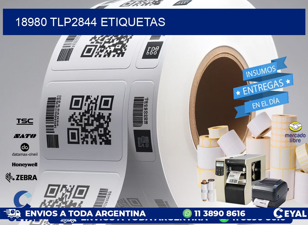 18980 TLP2844 etiquetas