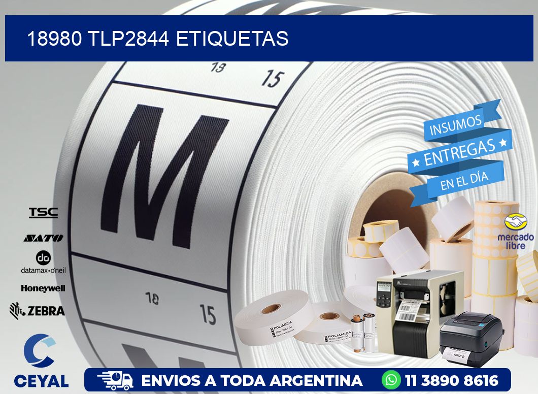 18980 TLP2844 etiquetas