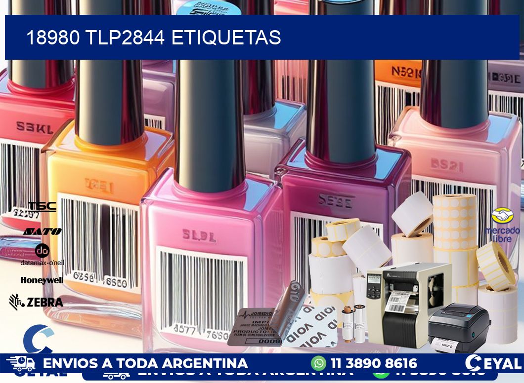 18980 TLP2844 etiquetas