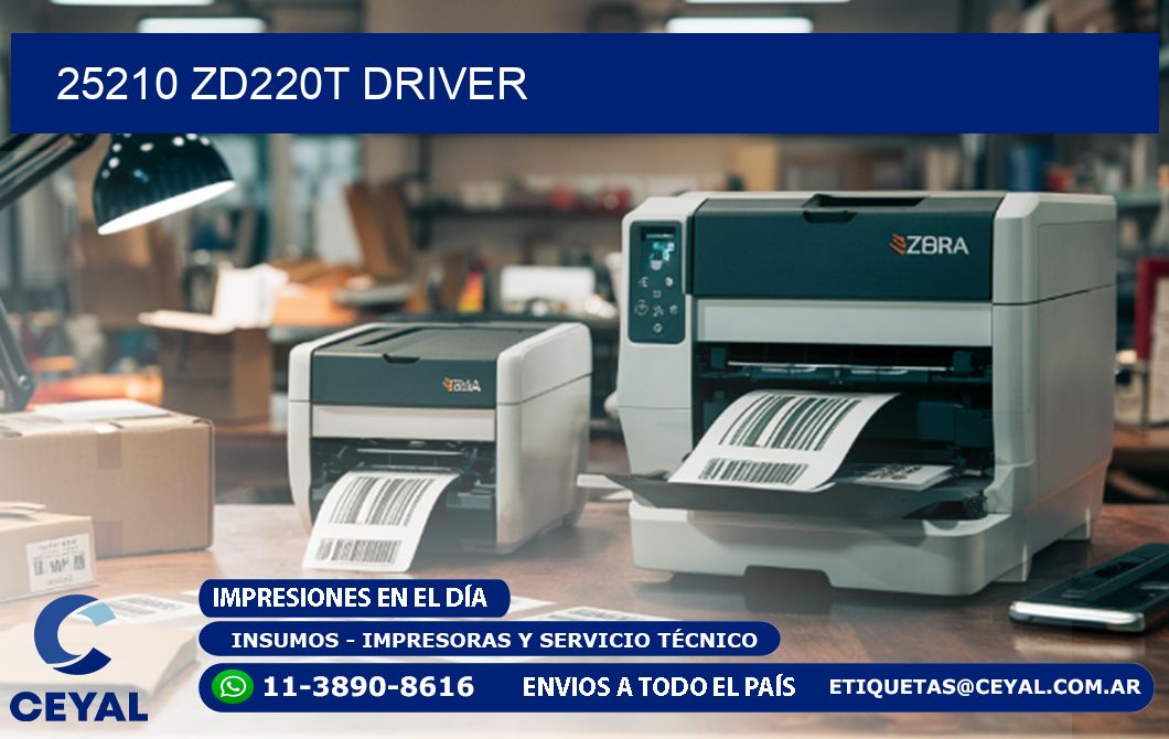 25210 ZD220t driver