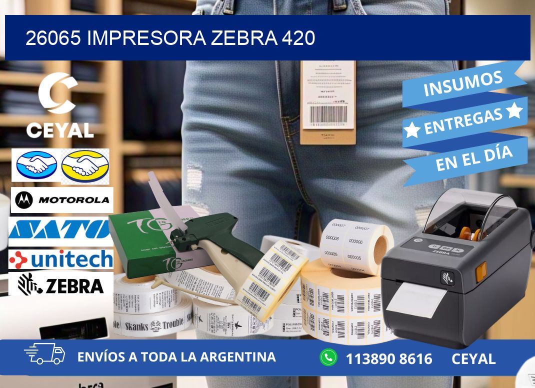 26065 impresora zebra 420