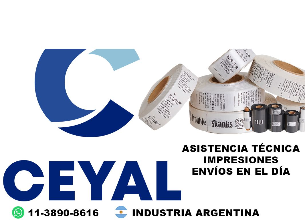 2635 Etiquetas en rollo para grandes tiradas