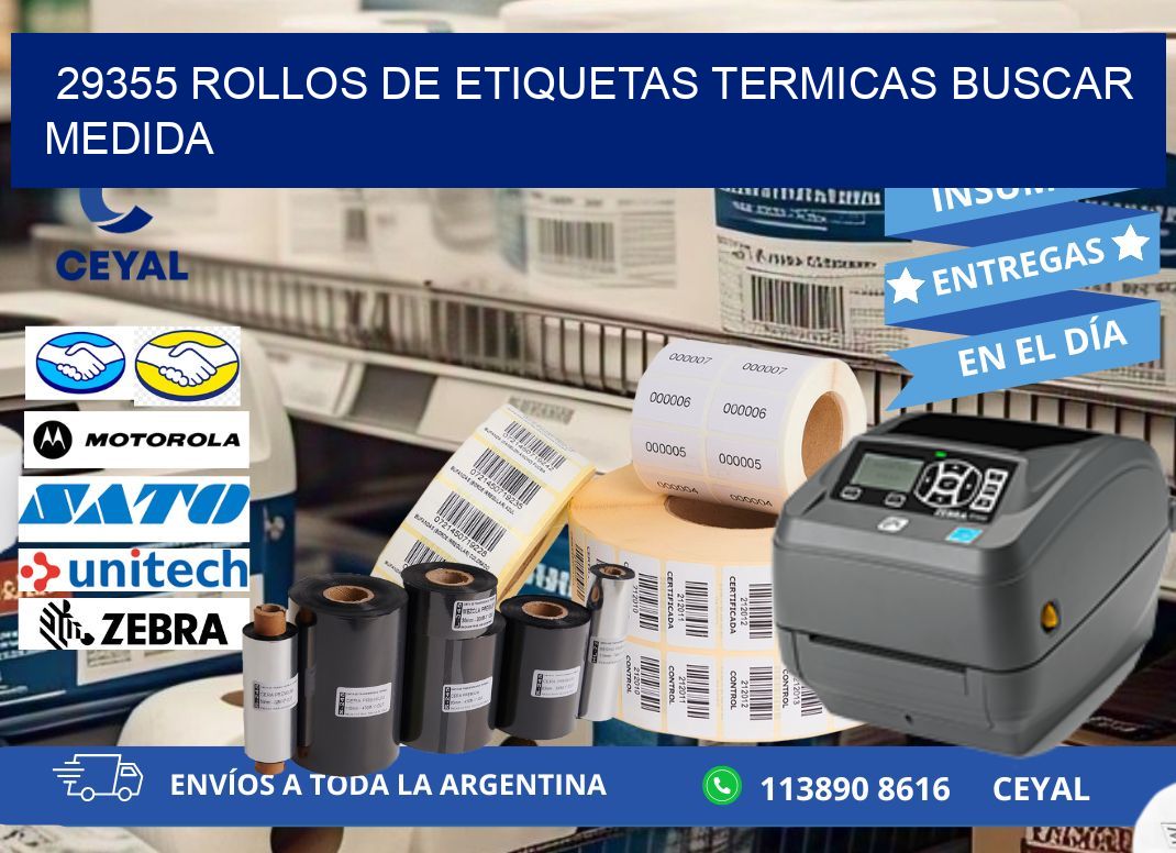 29355 rollos de etiquetas termicas buscar medida