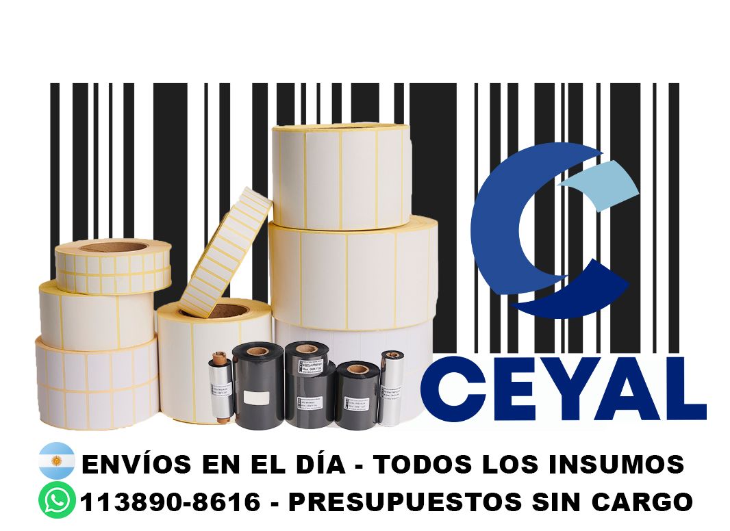 3 cajas de etiquetas 39 x 66