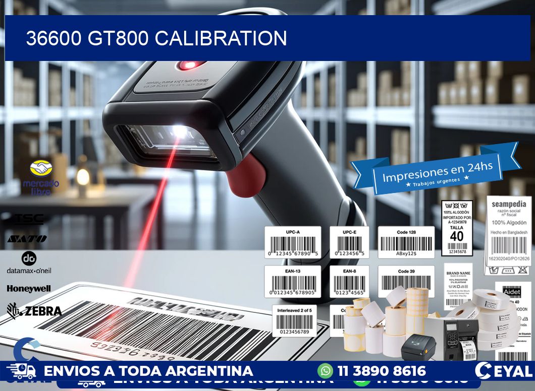 36600 GT800 Calibration