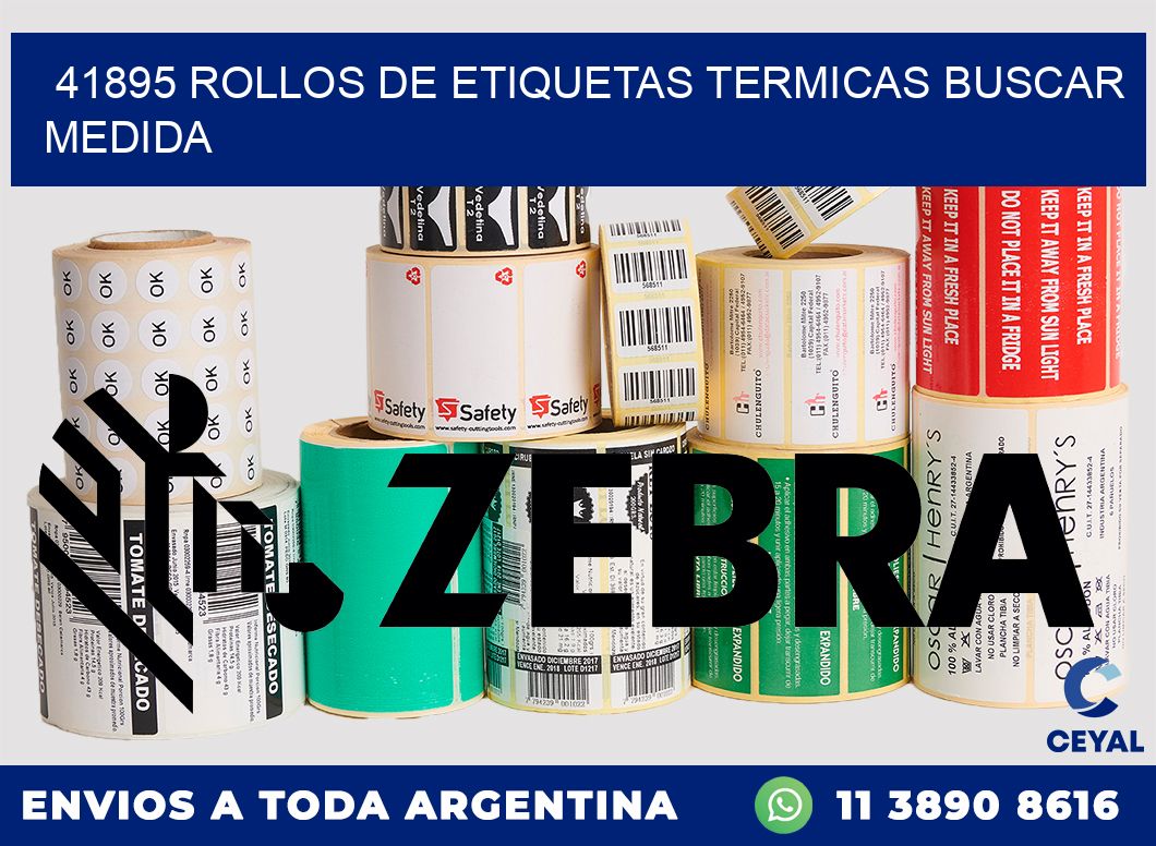 41895 rollos de etiquetas termicas buscar medida