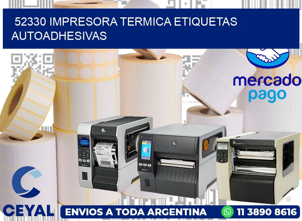 52330 Impresora termica etiquetas autoadhesivas