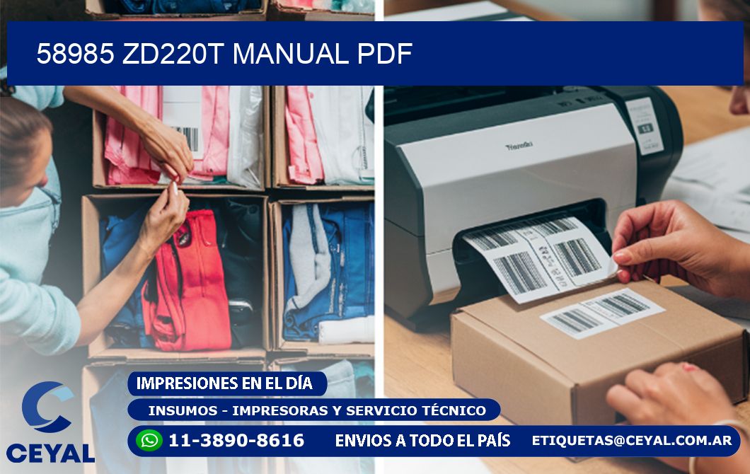 58985 ZD220t manual PDF