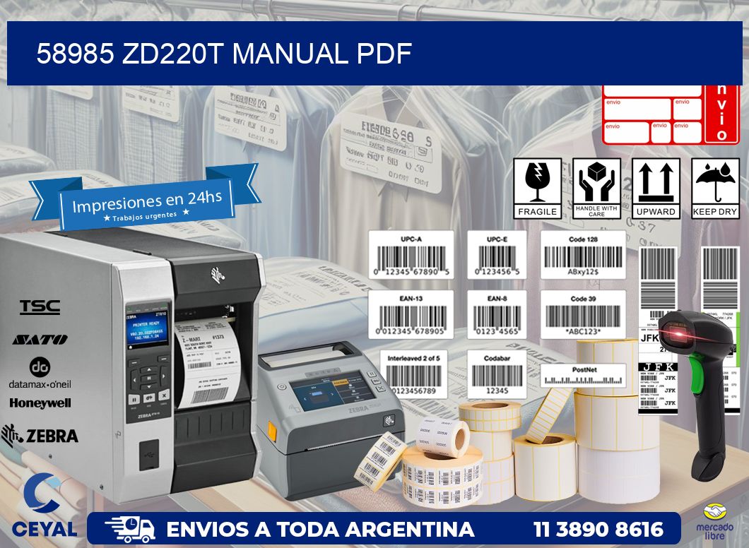 58985 ZD220t manual PDF